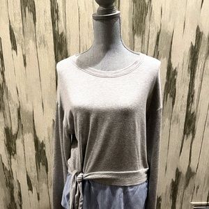 Women's Top - Gathered waist , super soft, Allison Joy size L